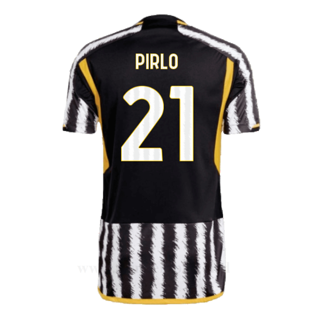 Tanie Koszulki Piłkarskie Juventus 2023-2024 PIRLO #21 Główna Stroje Piłkarskie